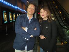 Frédéric Boyer with Anne-Katrin Titze: "It's what cinema did in the beginning - King Vidor and the Russians - it's exactly editing."